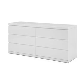 Whiteline Anna White Double Dresser