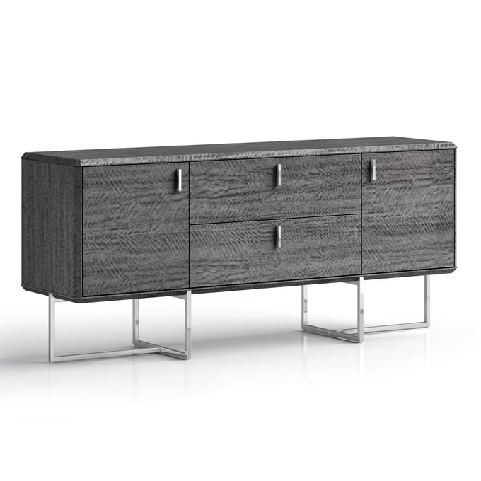 Whiteline Chloe Grey 4 Drawers Dresser WTL-DR1888-GRY