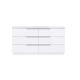 Whiteline Damien White Dresser