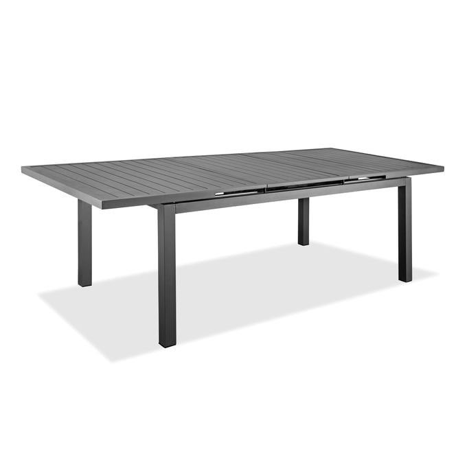 Whiteline Alum Grey Outdoor Extendable Dining Table WTL-DT1567-GRY