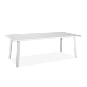 Whiteline Rio White Outdoor Dining Table