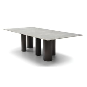 Whiteline Envie White Dining Table