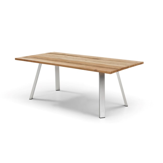 Whiteline Rhea Brown Outdoor Dining Table WTL-DT1834-WLT