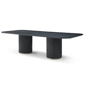 Whiteline Heidi Black Dining Table