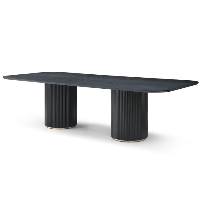 Whiteline Heidi Black Dining Table WTL-DT1842-BLK