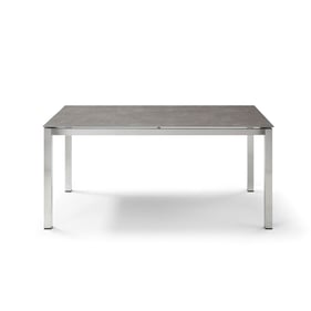 Whiteline Paola Light Grey Rectangular Outdoor Dining Table