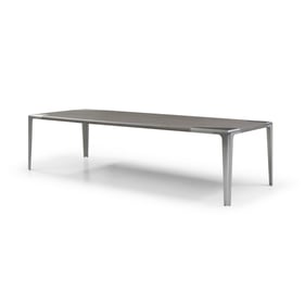 Whiteline Elena Grey Dining Table