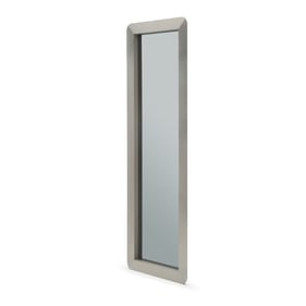 Whiteline Elena Grey Rectangular Wall Mirror