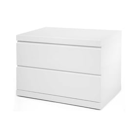 Whiteline Anna White Large Nightstand