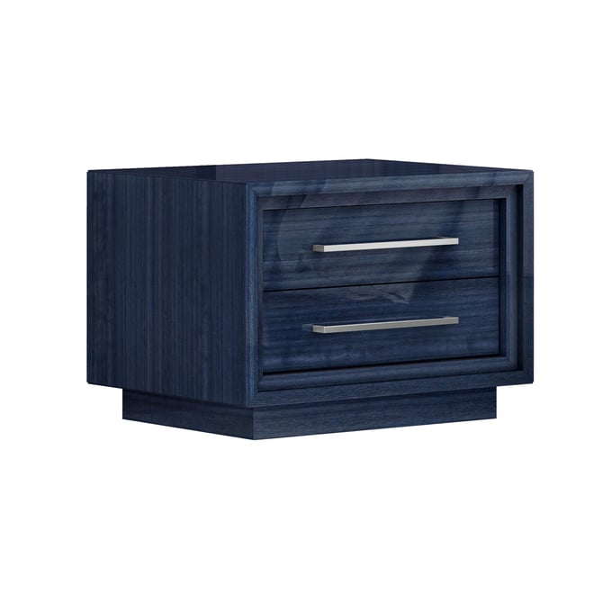 Whiteline Alexander Blue Nightstand WTL-NS1937-BLU