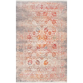 Whiteline Barbara Polyester Decorative Rug - 48 x 72