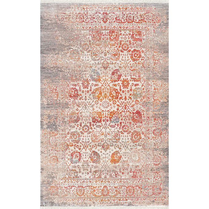 Whiteline Barbara Polyester Decorative Rug - 48 x 72 WTL-RU1909B