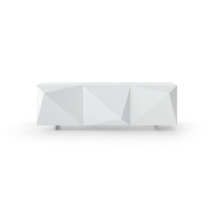 Whiteline Geneva White Buffet WTL-SB1640-WHT