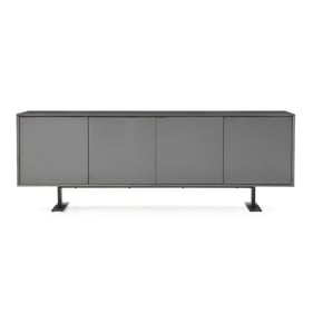 Whiteline Densy Dark Grey High Gloss Buffet