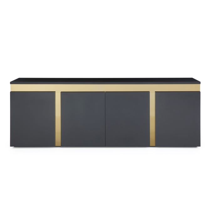 Whiteline Sumo Matte Black Buffet WTL-SB1658-BLK