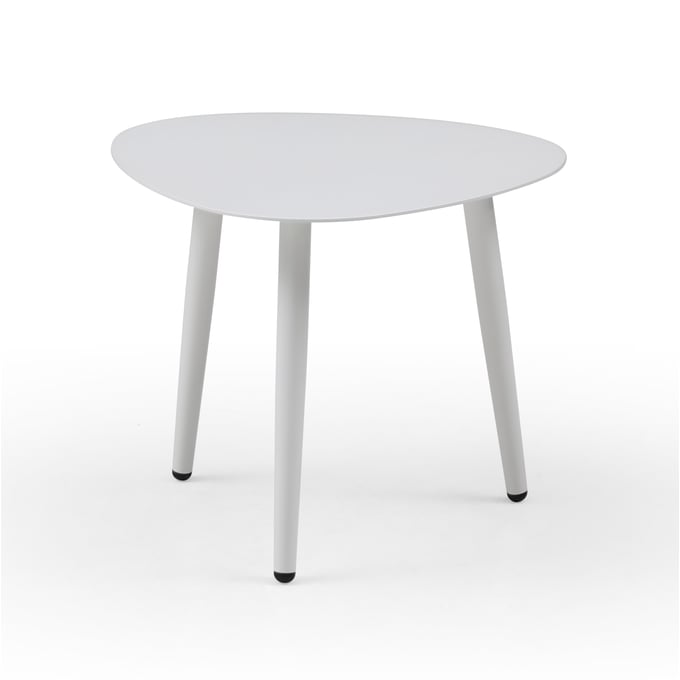 Whiteline Rowan White Outdoor Large Side Table WTL-ST1601L-WHT