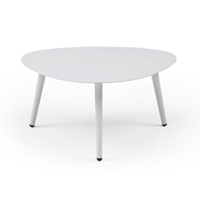 Whiteline Rowan White Outdoor Small Side Table