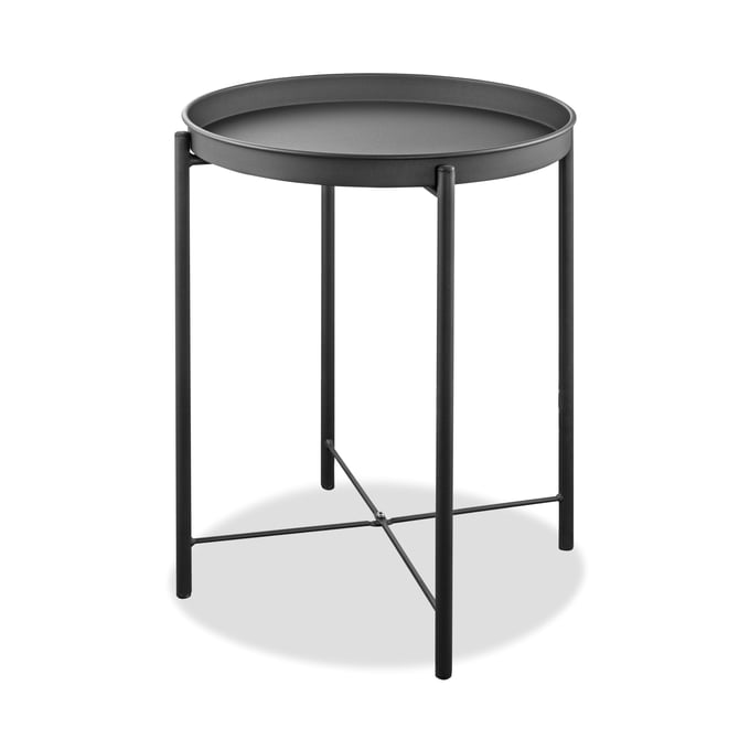 Whiteline Drake Grey Outdoor Side Table WTL-ST1605-GRY