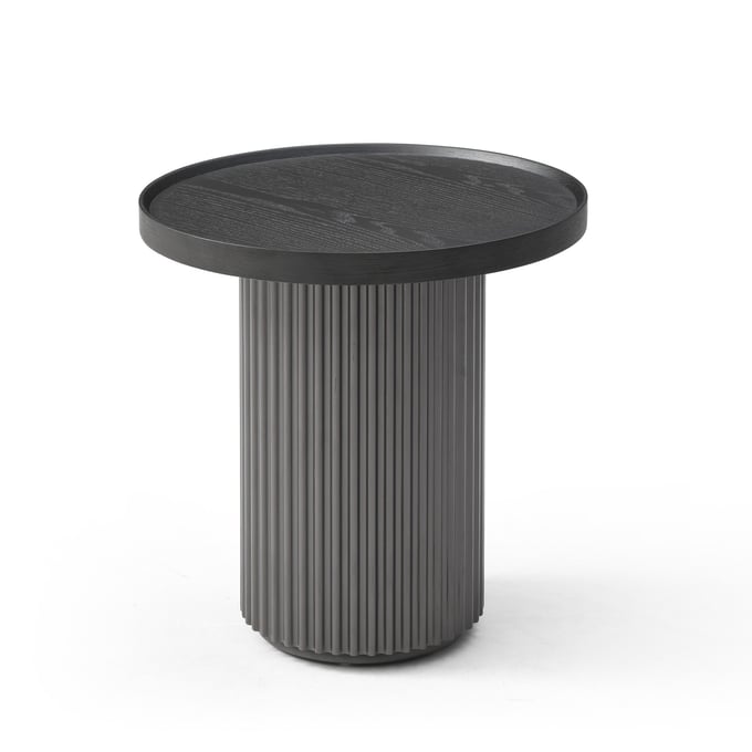 Whiteline Heidi Dark Grey Side Table WTL-ST1842-DGRY