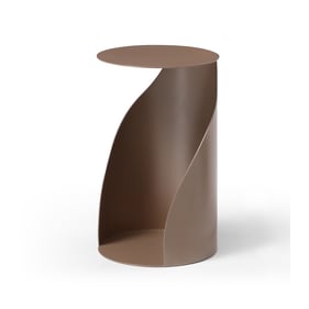 Whiteline Willie Gold Small Side Table