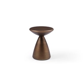 Whiteline Ayla Bronze Side Table