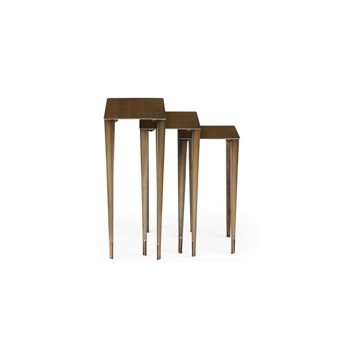 Whiteline Nia Bronze Medium Side Table WTL-ST1882M