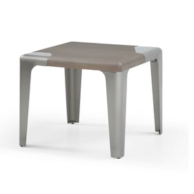 Whiteline Elena Grey Side Table