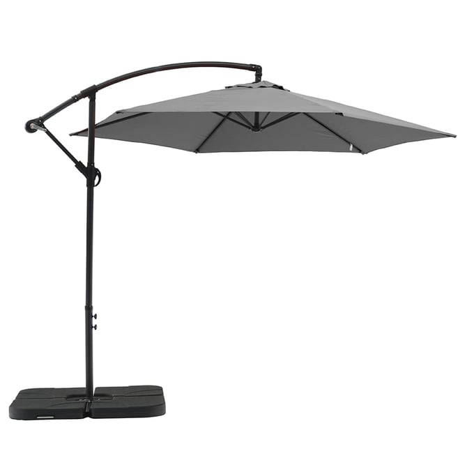 Whiteline Aiden Light Grey Outdoor Umbrella WTL-UM1683-GRY