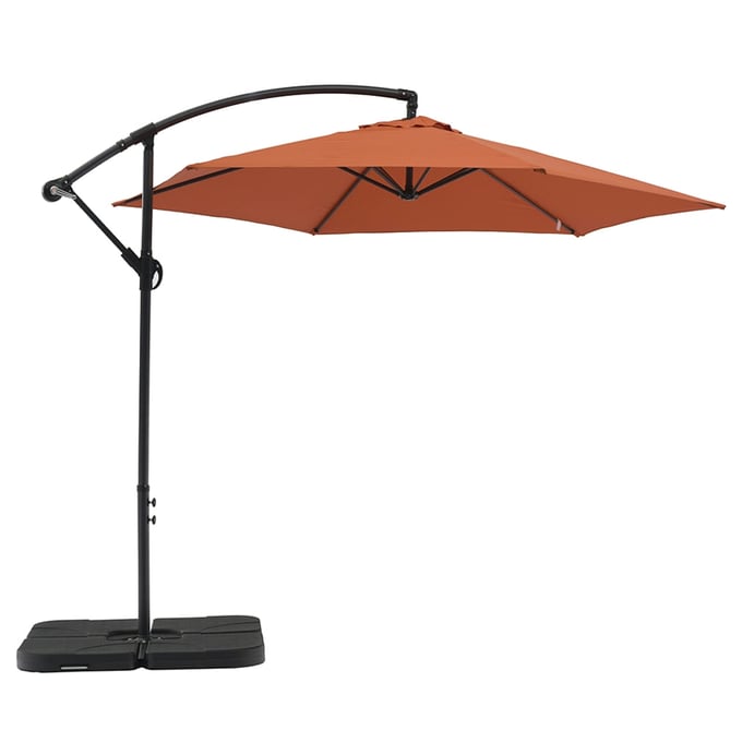 Whiteline Aiden Orange Outdoor Umbrella WTL-UM1683-ORG