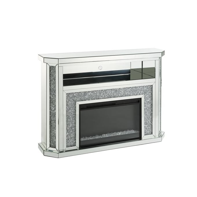 Acme Furniture Noralie Mirror LED Fireplace ACM-AC00508