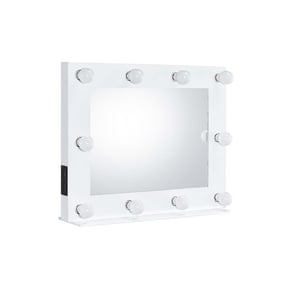 Acme Furniture Avery White Accent Mirror