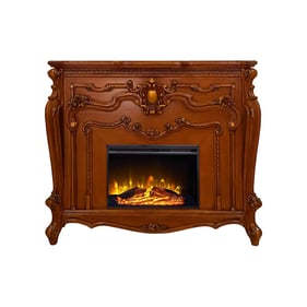 Acme Furniture Picardy Honey Oak Fireplace