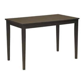 Ashley Furniture Kimonte Dark Brown Rectangular Dining Table