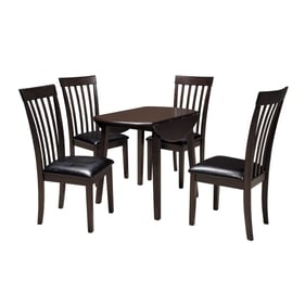 Ashley Furniture Hammis Dark Brown 5pc Dining Room Set