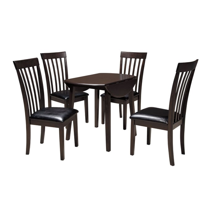 Ashley Furniture Hammis Dark Brown 5pc Dining Room Set D310-DR-RND-S1