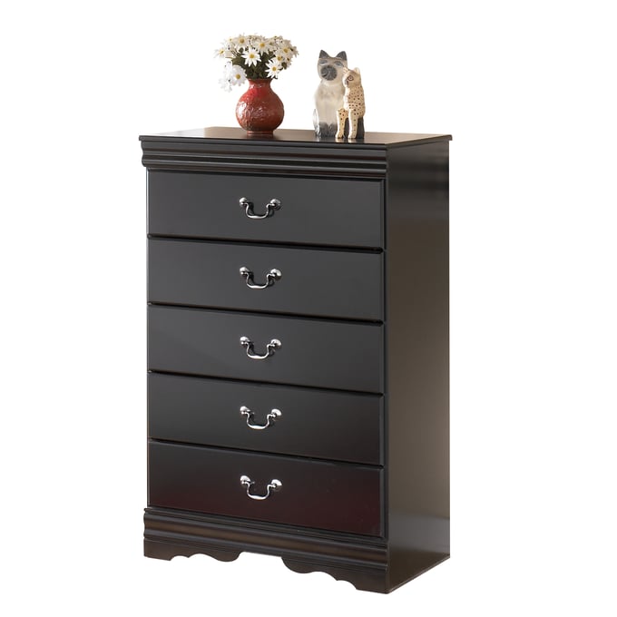 Ashley Furniture Huey Vineyard Black Chest B128-46