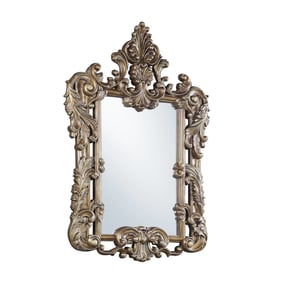 Acme Furniture Constantine Brown Gold Mirror