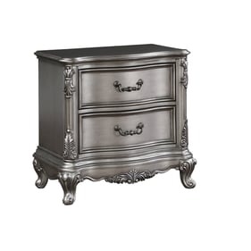 Acme Furniture Ausonia Antique Platinum Nightstand