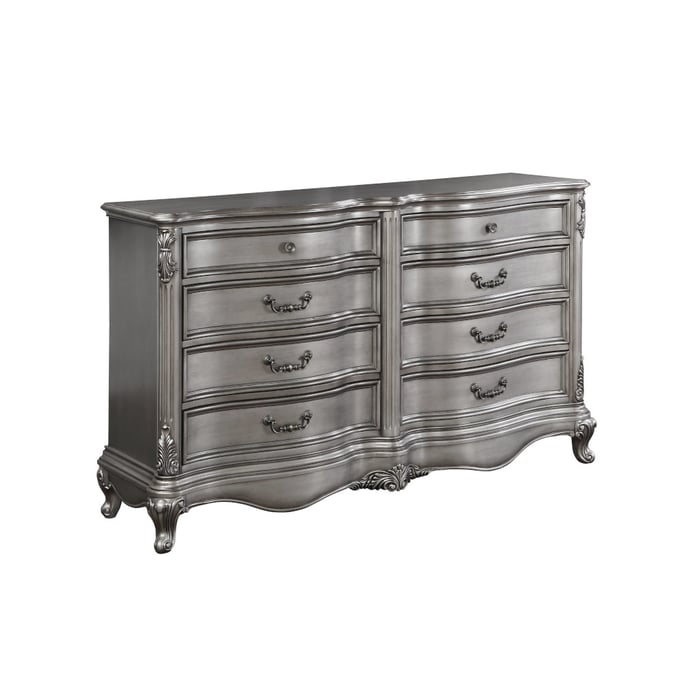 Acme Furniture Ausonia Antique Platinum Dresser ACM-BD00606