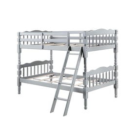 Acme Furniture Homestead Gray Twin Over Twin Bunk Bed