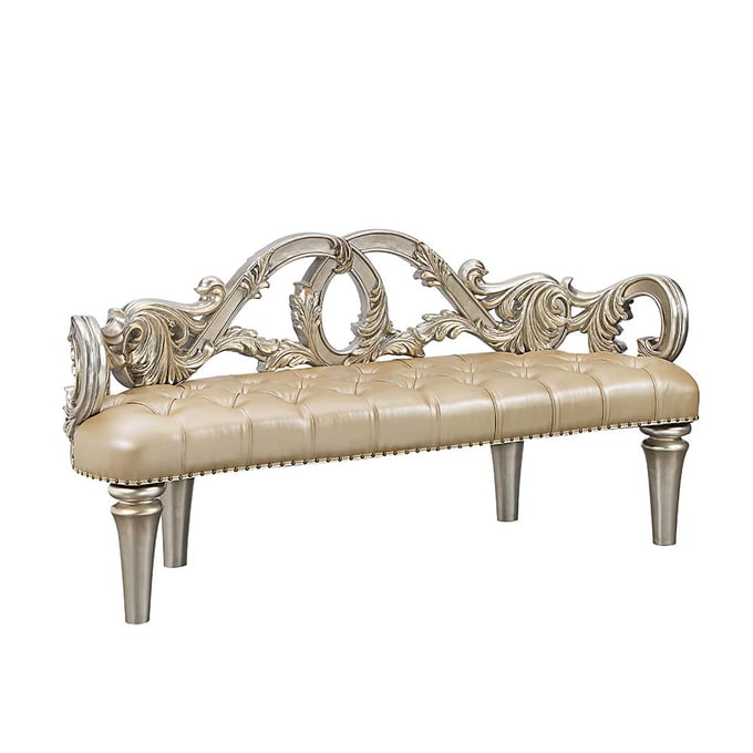 Acme Furniture Danae Champagne Gold Bench ACM-BD01239