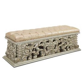 Acme Furniture Sorina Antique Gold Bench