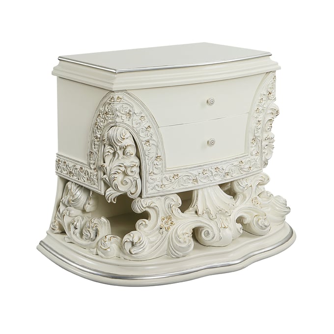 Acme Furniture Adara Antique White Nightstand ACM-BD01249