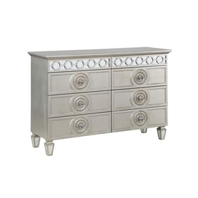 Acme Furniture Varian Silver Mirrored Dresser