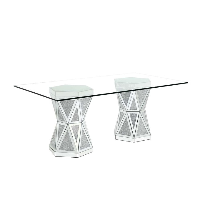 Acme Furniture Noralie Mirror Dining Table ACM-DN00722