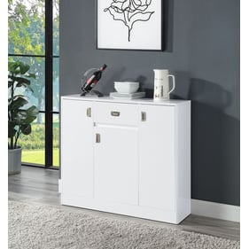 Acme Furniture Pagan White High Gloss Server