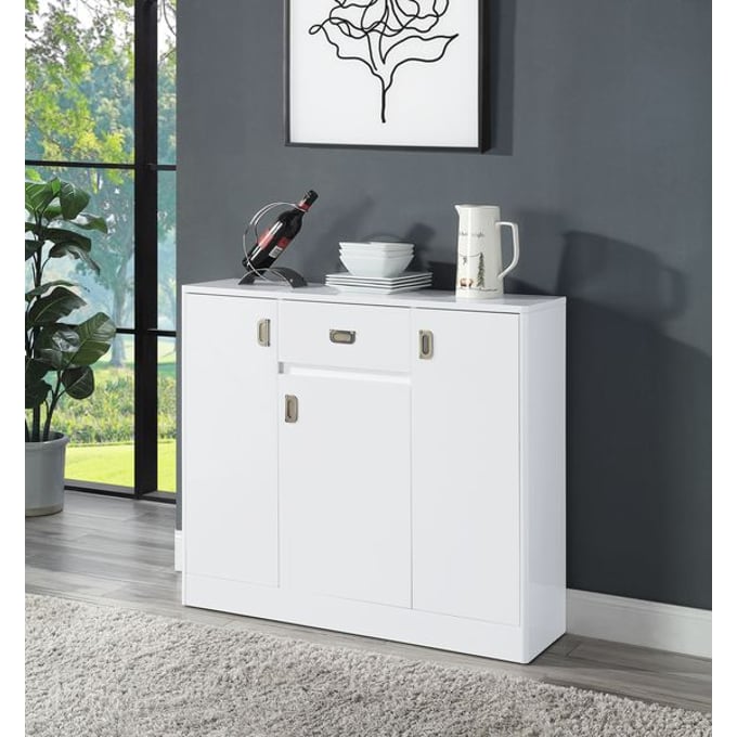 Acme Furniture Pagan White High Gloss Server ACM-DN00742