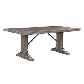 Acme Furniture Raphaela Weathered Cherry Dining Table