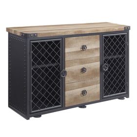 Acme Furniture Edina Oak Sandy Black Server