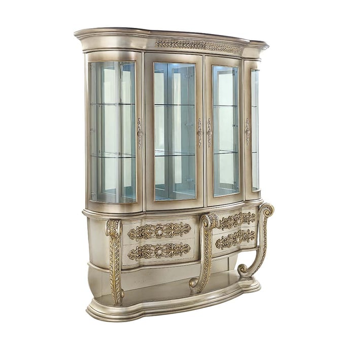 Acme Furniture Danae Champagne Gold Curio ACM-DN01200